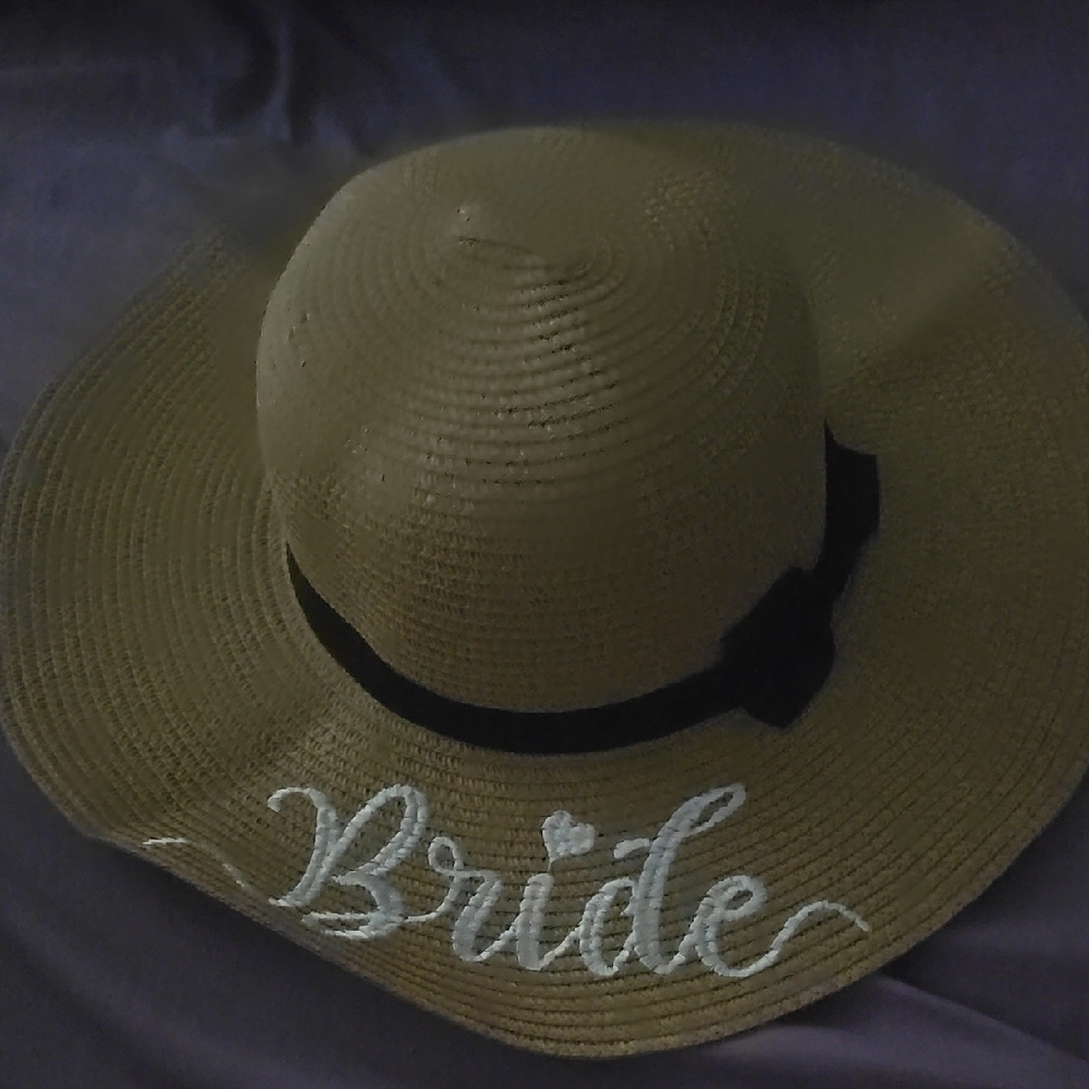 Tan Bride Sun Hat